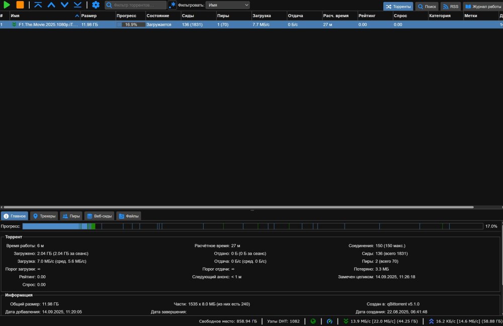 12-17% скачивания торрента интерфейс qbit.jpg